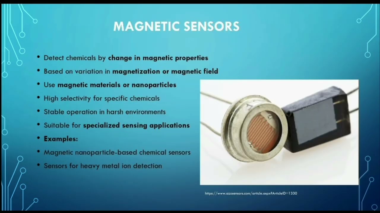 Chemical sensors & catalysis