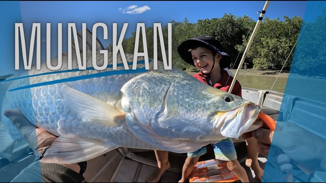 Barra fishing the Mungkan, Cape York