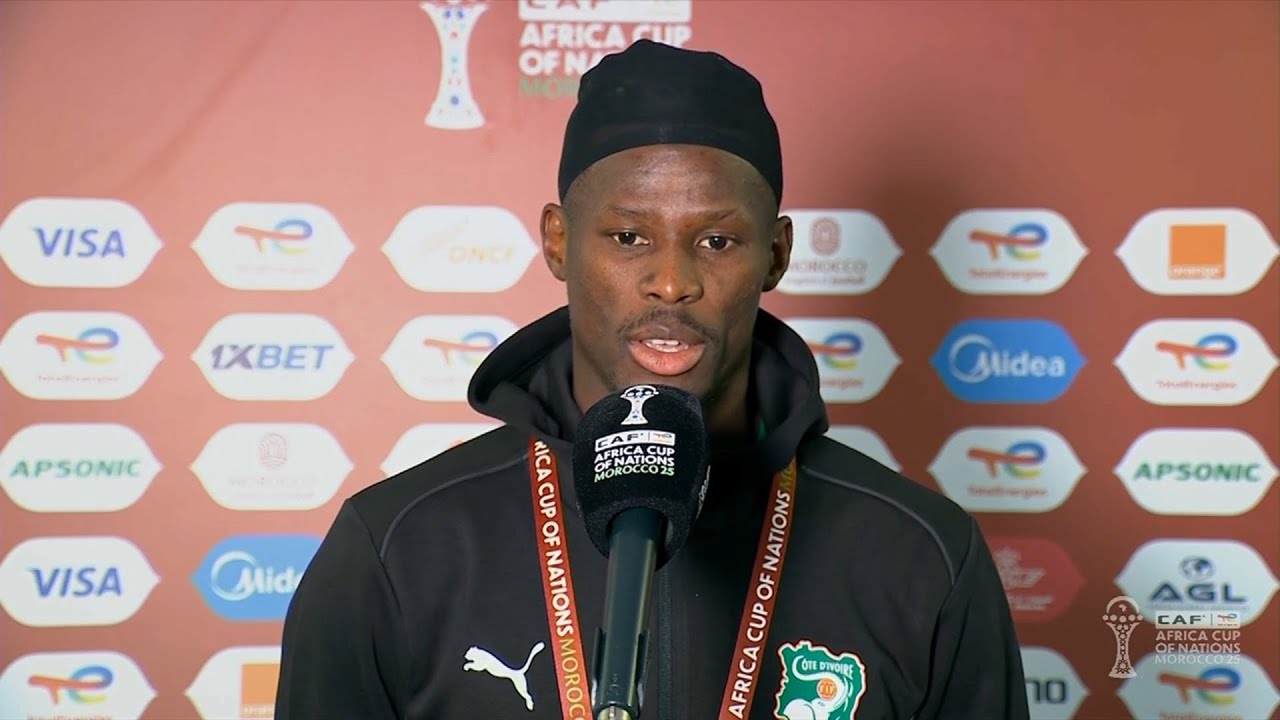 CAN MAROC 2025: RÉACTION AVANT MATCH D'ODILON KOSSOUNOU JOUEUR IVOIRIEN - EQUINOXE TV