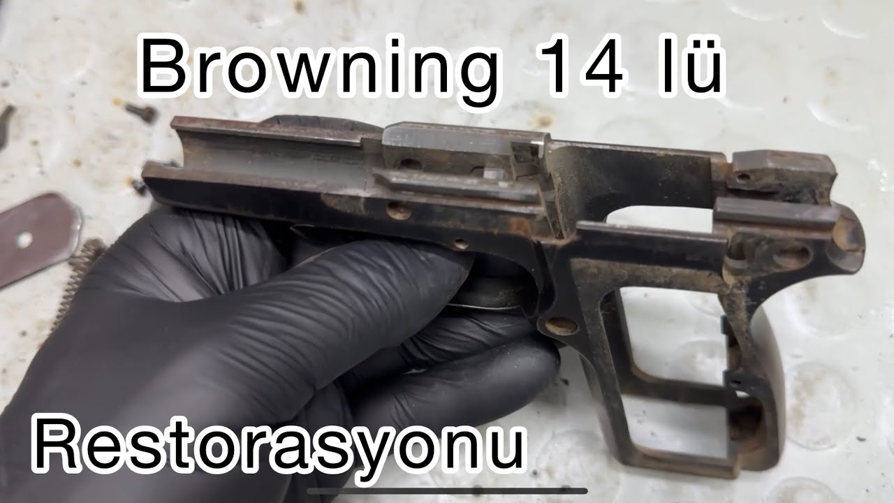 Browning 14 lü restorasyon siyah kaplama