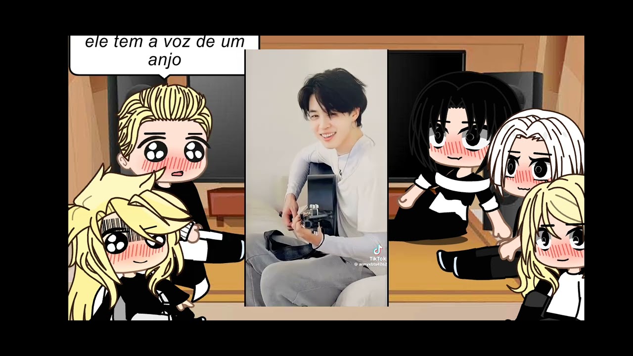 mikey's react takemichi as jimin