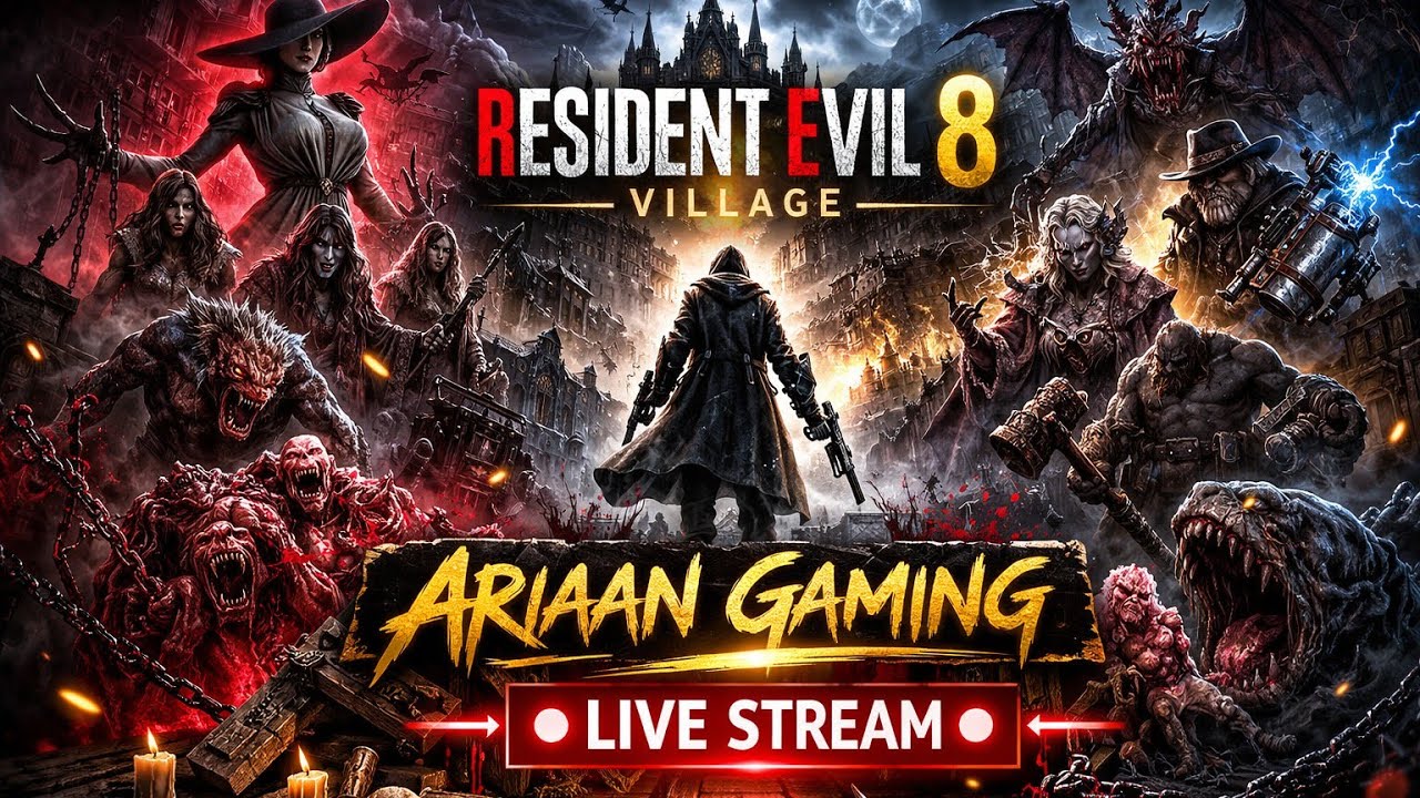 THE DOLL HOUSE | Resident Evil 8 Village - Part 3 LIVE 🔴 |Ariaan gaming