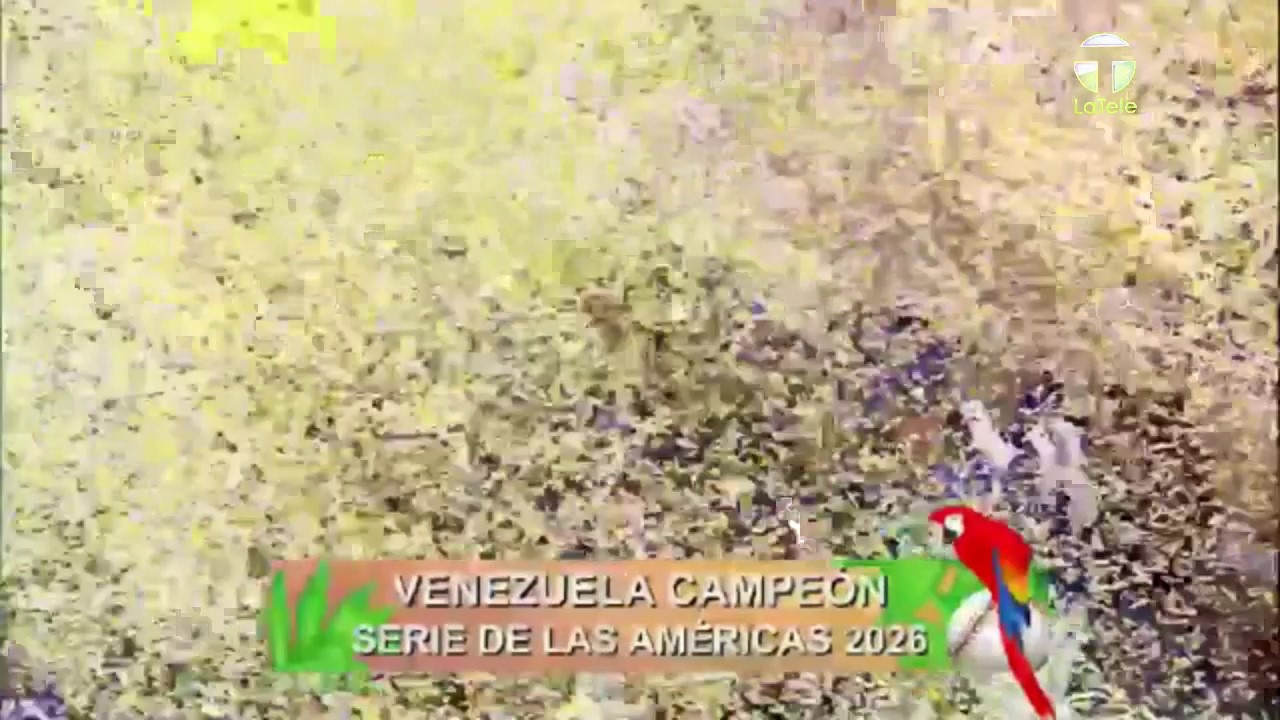#VENEZUELA ES  el campeon de la serie de las americas gran caracas 2026  venevision La Tele y Tves