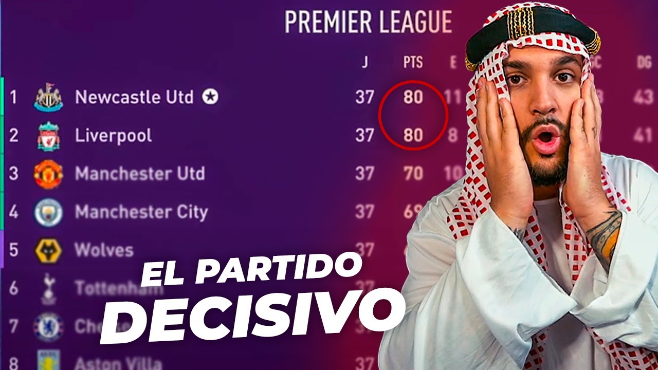 NOS JUGAMOS el TÍTULO de LA PREMIER en el ÚLTIMO PARTIDO