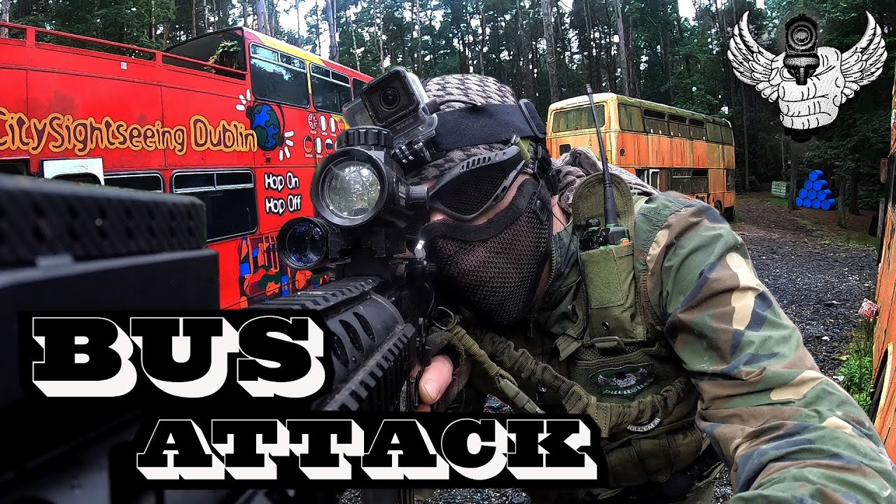 Bus Attack - Airsoft War Game - Special Ops Airsoft