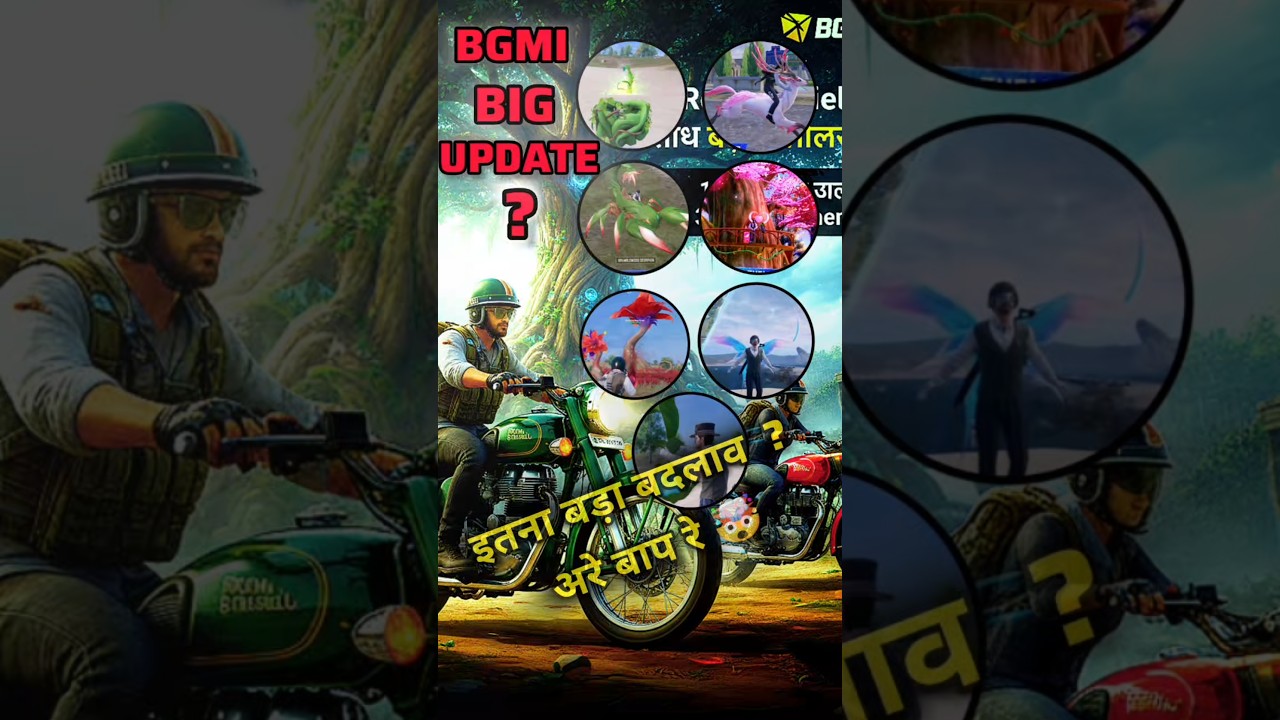 BGMI 4.2 Update: Royal Enfield Bullet & Magic Powers! 🏍️🌳 पूरी जानकारी 