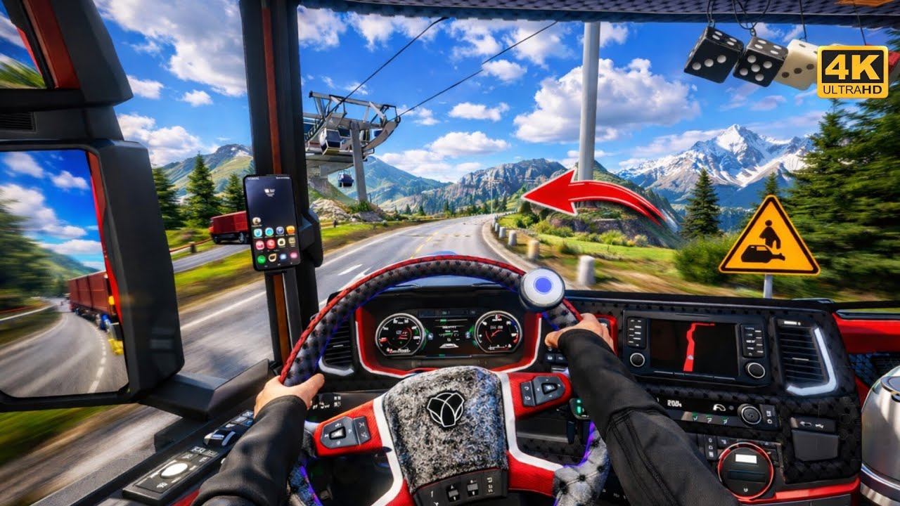 Can I Survive These Extreme Mountain Roads?! Long Trailer Challenge | Truckers of Europe 3 4K Scania