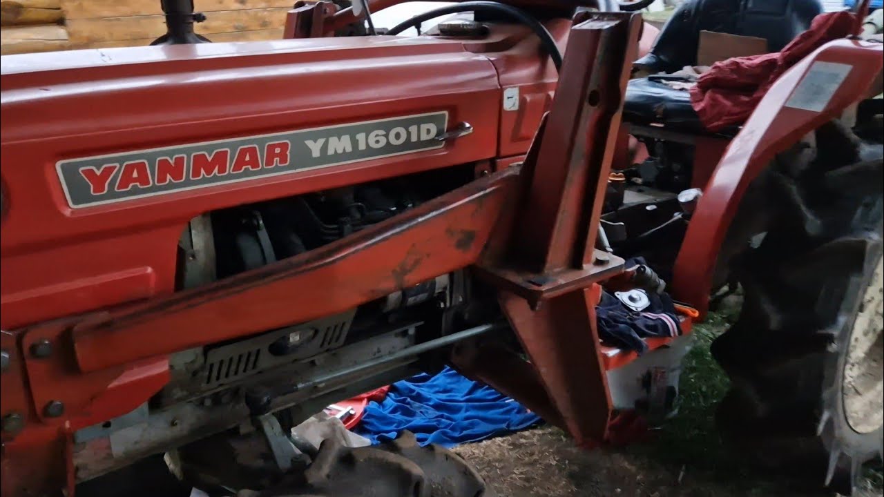 Трактор yanmar ,не работает гидравлика ?