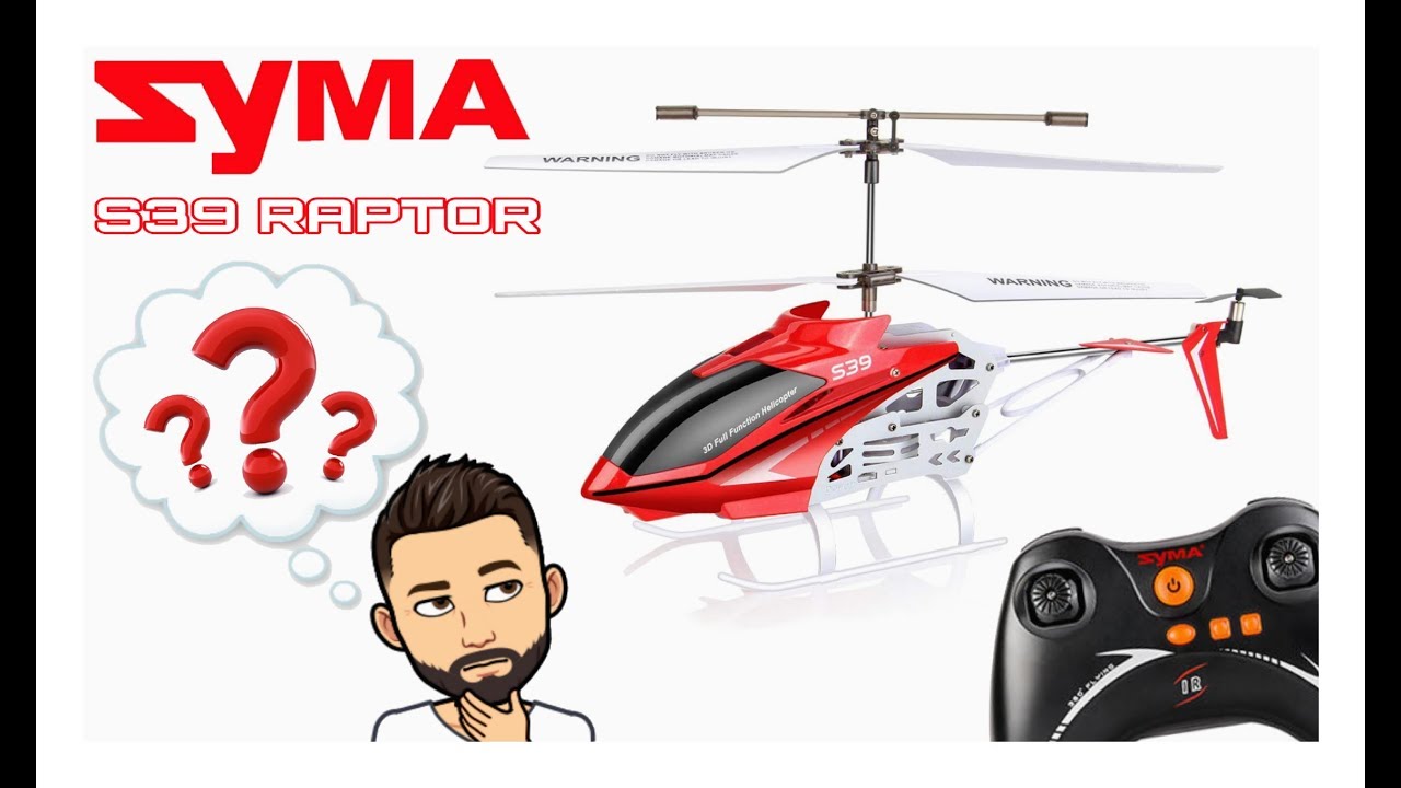 Syma S39 Raptor Unboxing & test flight - But is it any good?!