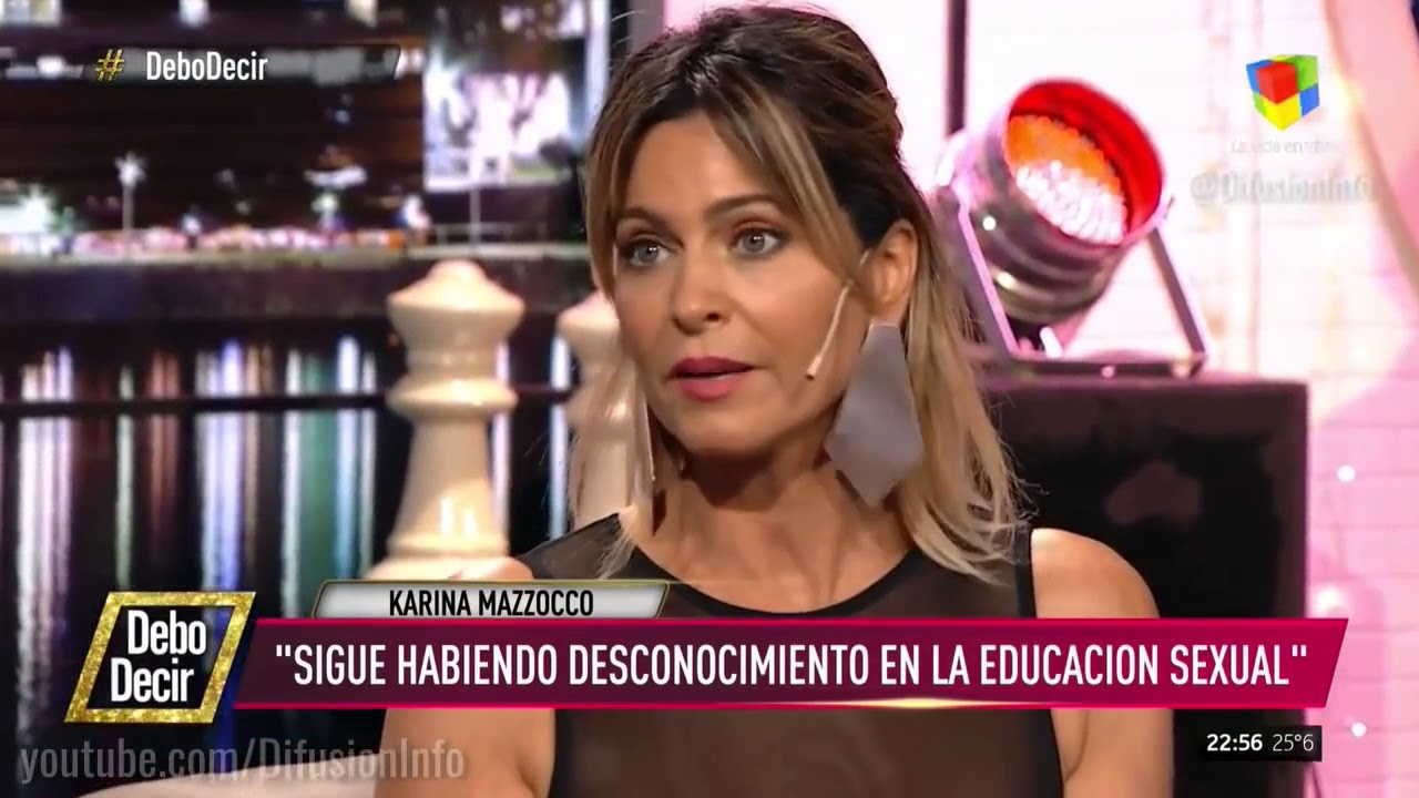 Karina Mazzocco denunció a Pettinato- -Le puse un límite y fue peor