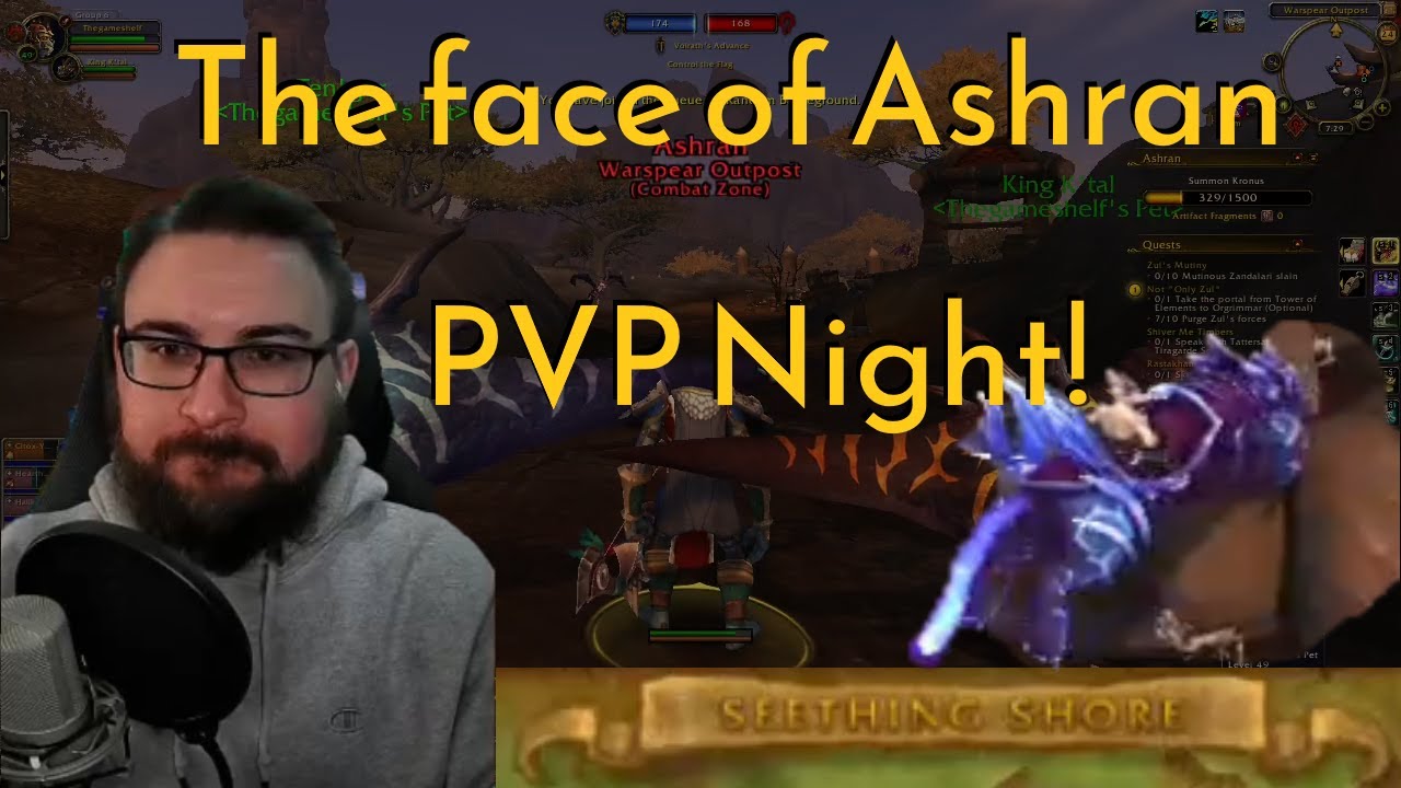 World of Warcraft -  The face of Ashran: PVP Night! - Stream Highlights