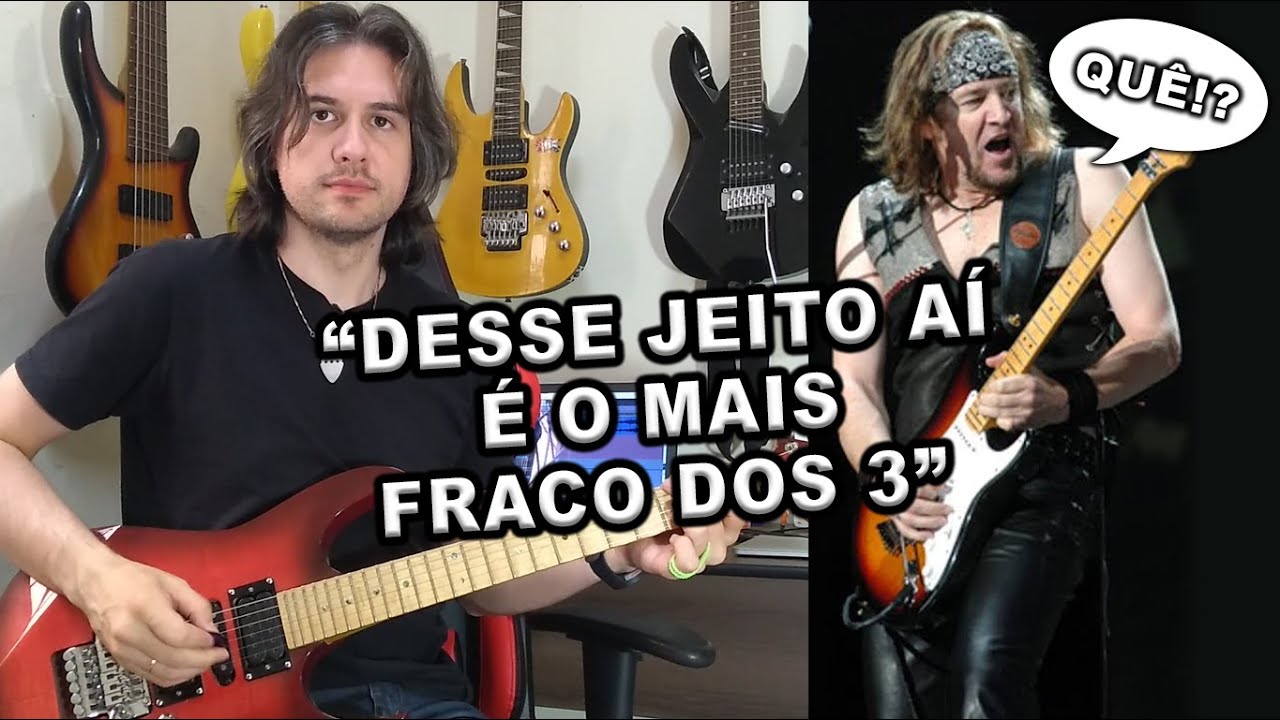 ADRIAN SMITH (IRON MAIDEN) é o mais FRACO dos 3 GUITARRISTAS??