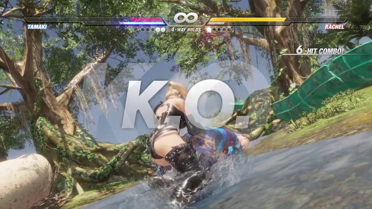 DEAD OR ALIVE 6 Tamaki vs Rachel