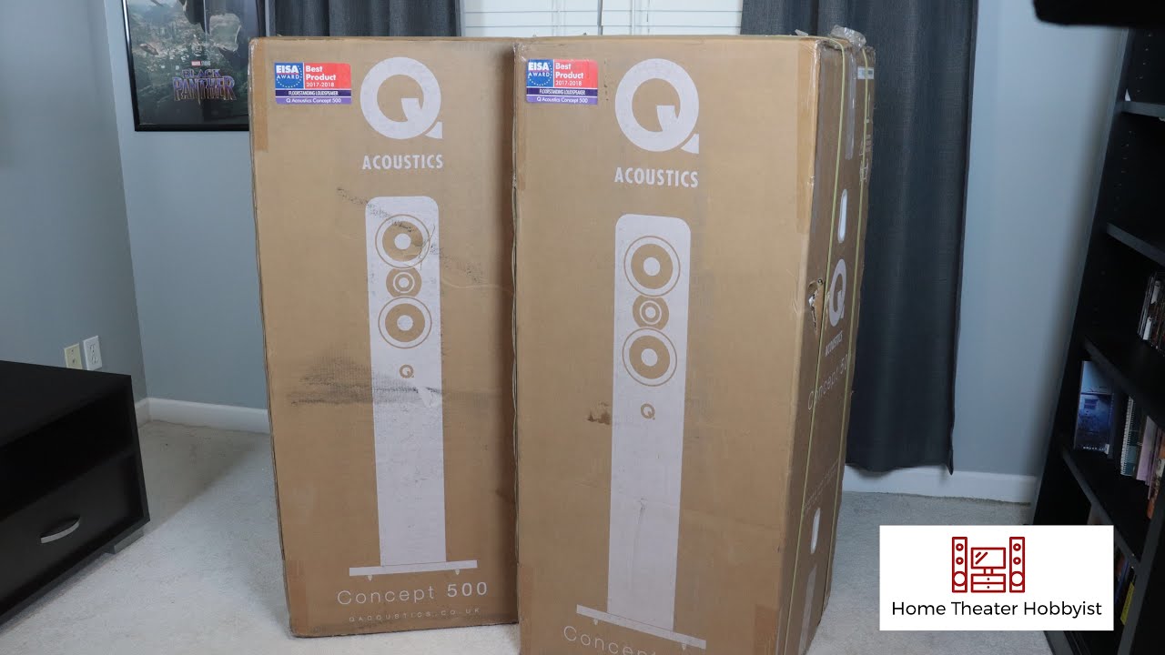Q Acoustics Concept 500 Unboxing and Overview