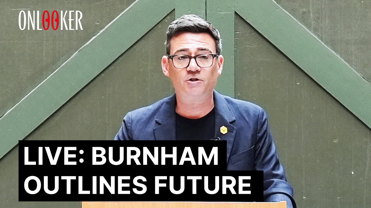 🔴 LIVE: Andy Burnham Unveils Major Devolution Plan to Take Power Out of Westminster