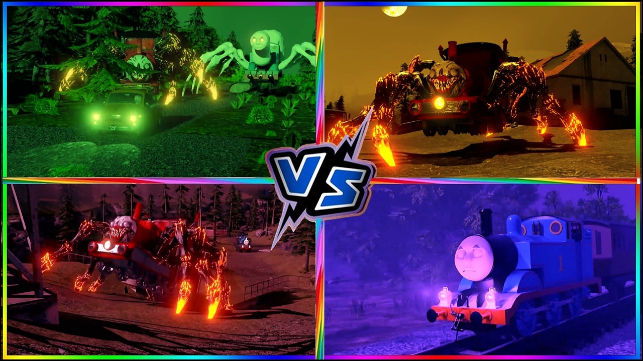 Mutant Train Monster🆚Friendly Engine🆚Dark Rail Beast—Epic Tiles Hop Showdown Tiles Hop Edm Song#181
