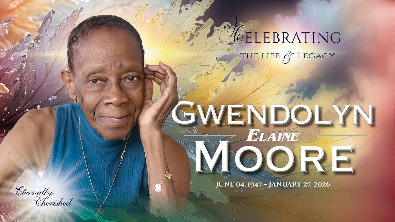 Celebration of Life   -   GWENDOLYN  ELAINE  MOORE