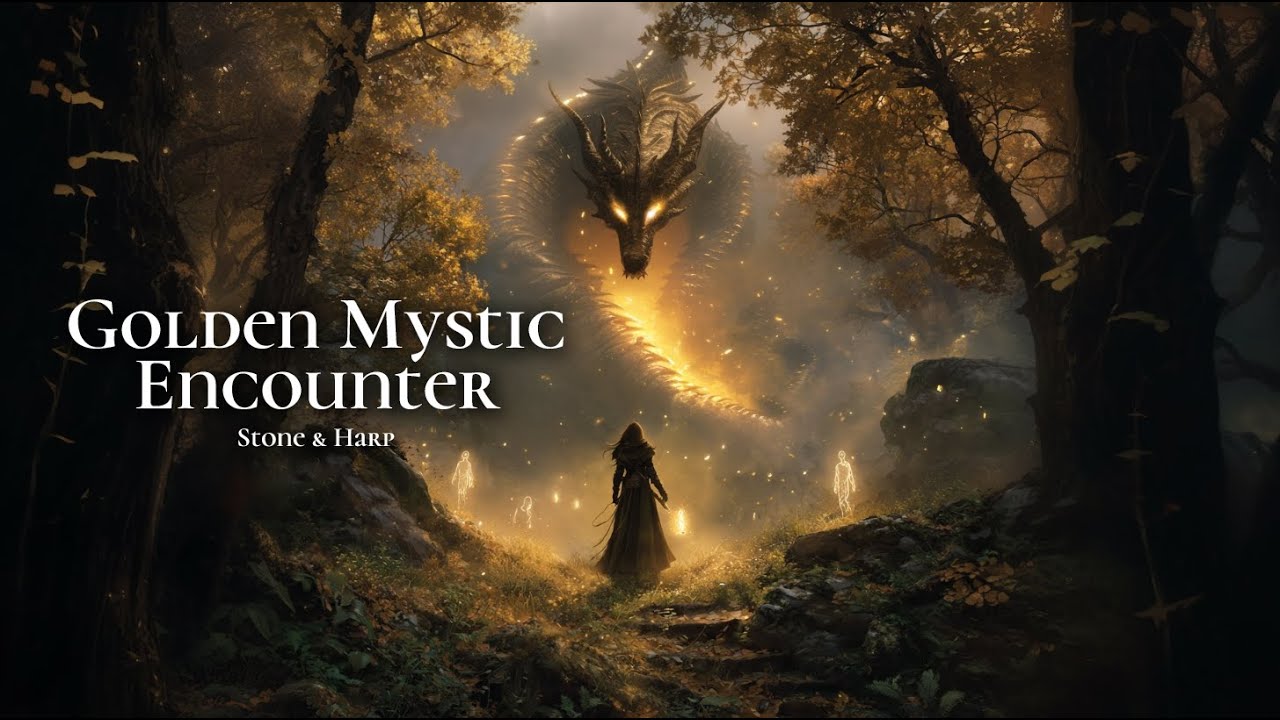 Vol.4 | Celtic Medieval Fantasy Music Focus Relax Study – Daily Ambient Golden Mystic Encounter
