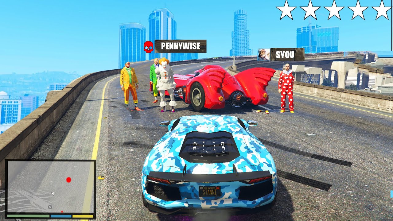 SYOU und PENNYWISE GREIFEN mich an :( in GTA 5 RP