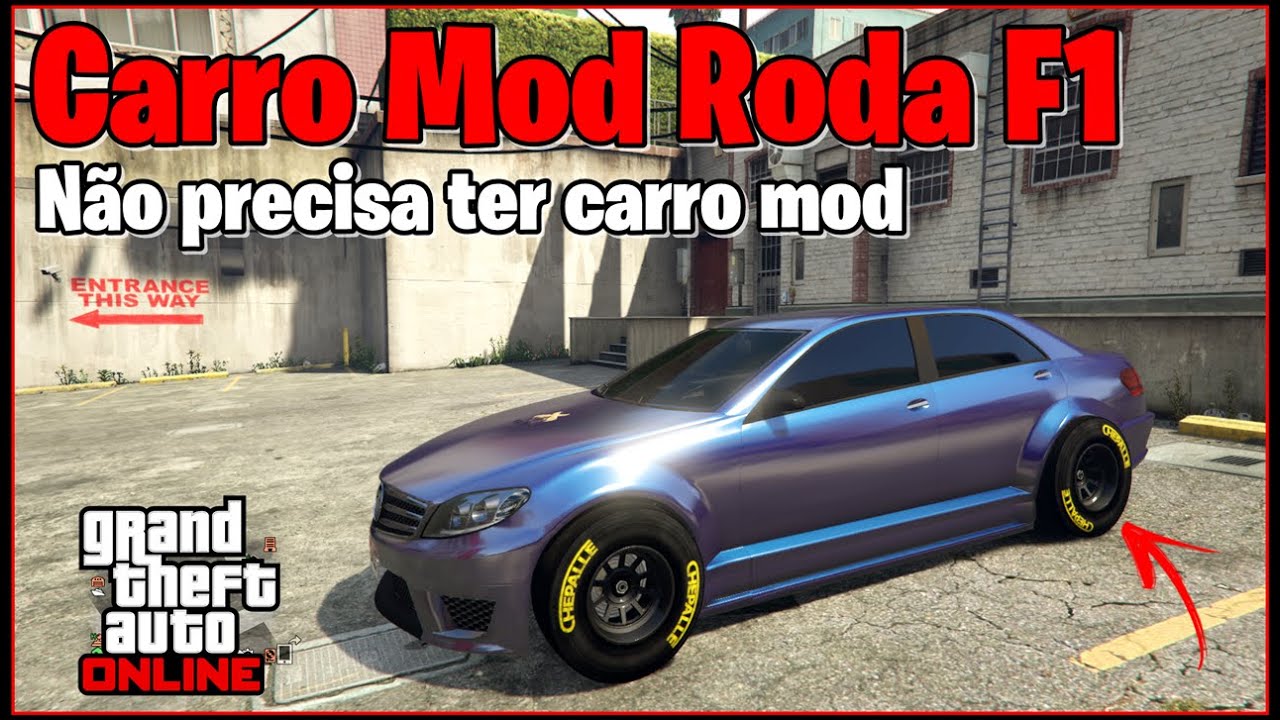 URGENTE, COMO CRIAR CARRO MOD COM RODAS F1 NO GTA 5 ONLINE, SEM PRECISAR TER CARRO MOD