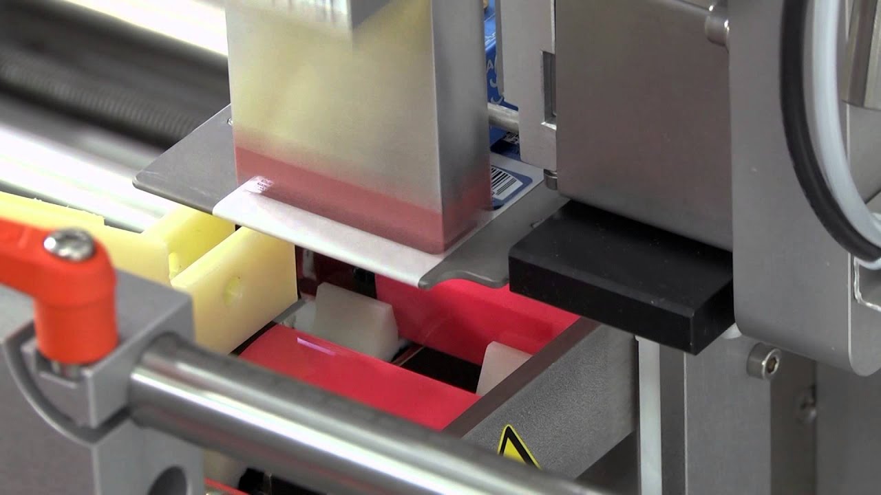 HERMA - Special labelling machine for lipsticks