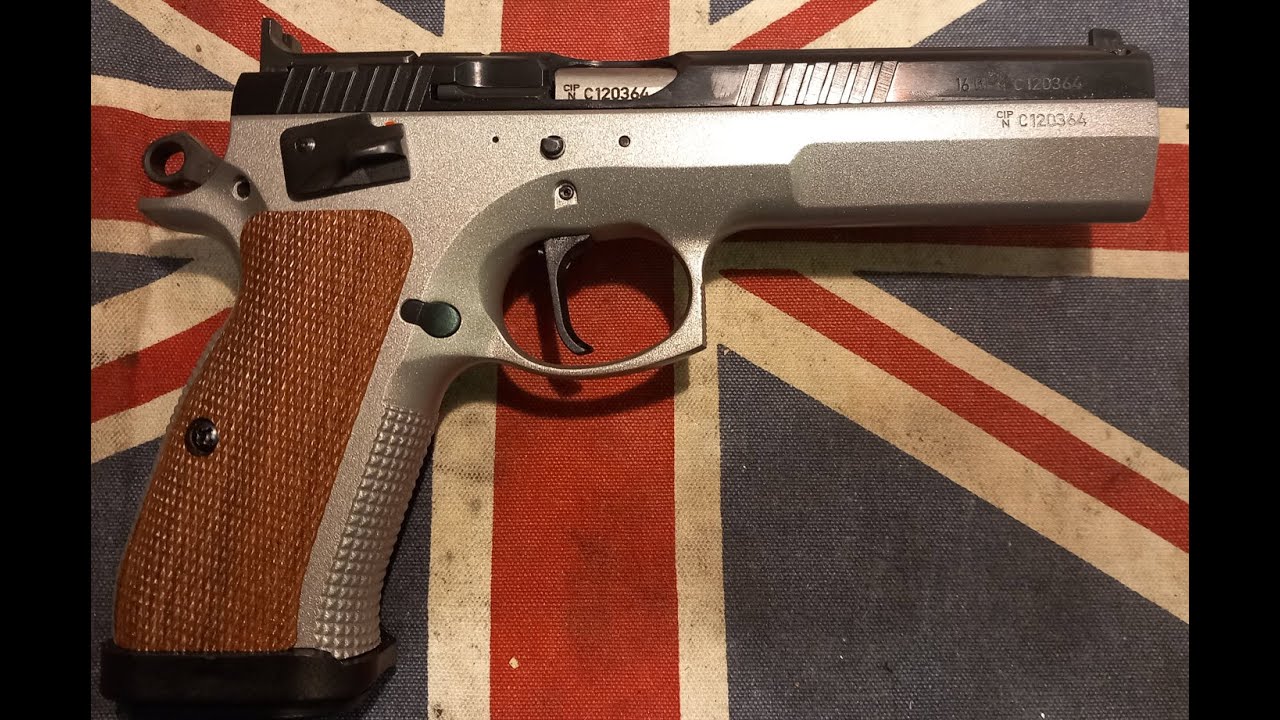 CZ TS Tactical Sport  9mm - First cleaning - Discovery