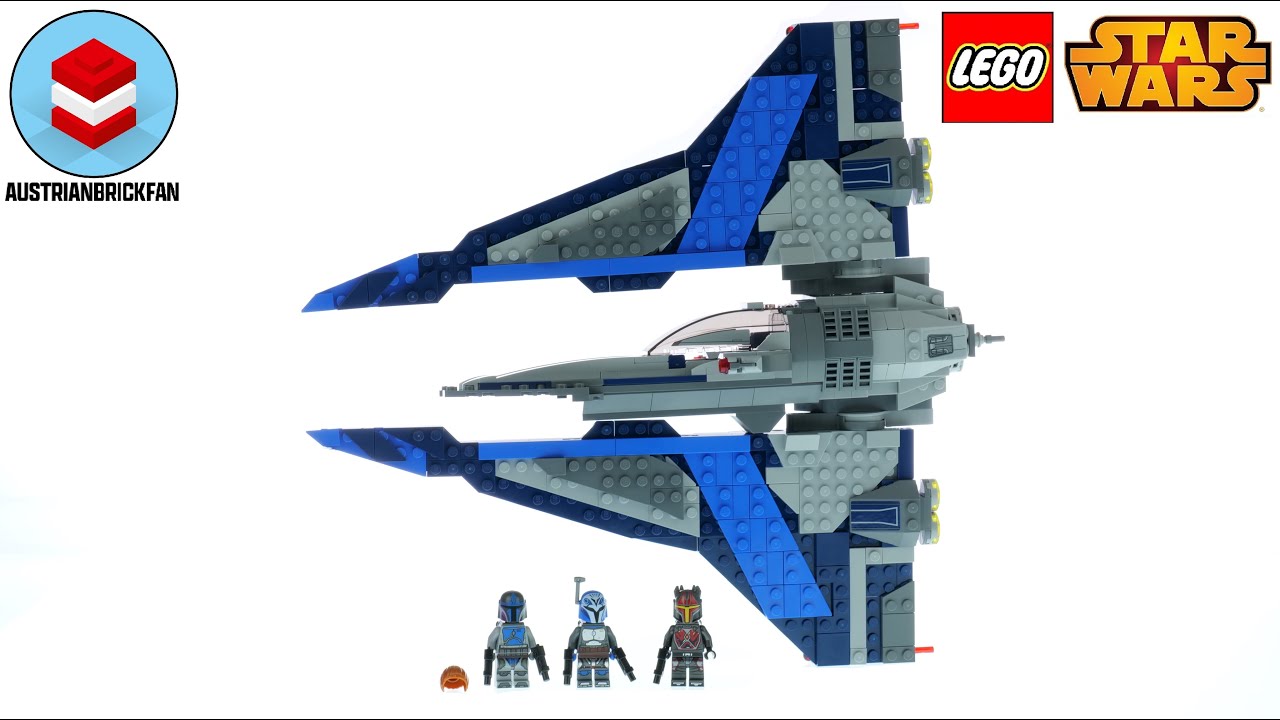 LEGO Star Wars 75316 Мандалорский истребитель (скоростная сборка)