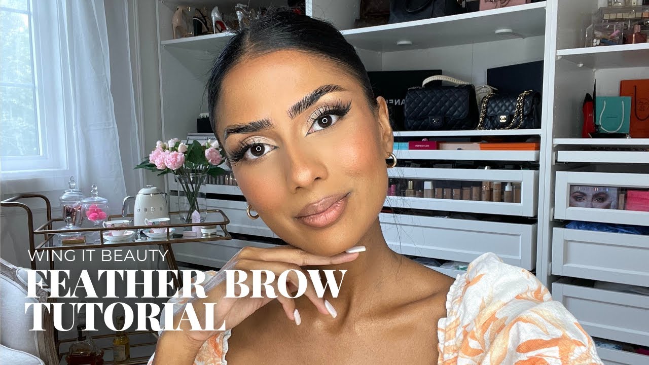 FEATHER BROW TUTORIAL | PRO MUA TIPS | WING IT BEAUTY