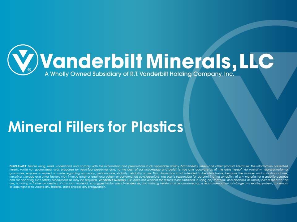 Mineral Fillers for Plastics