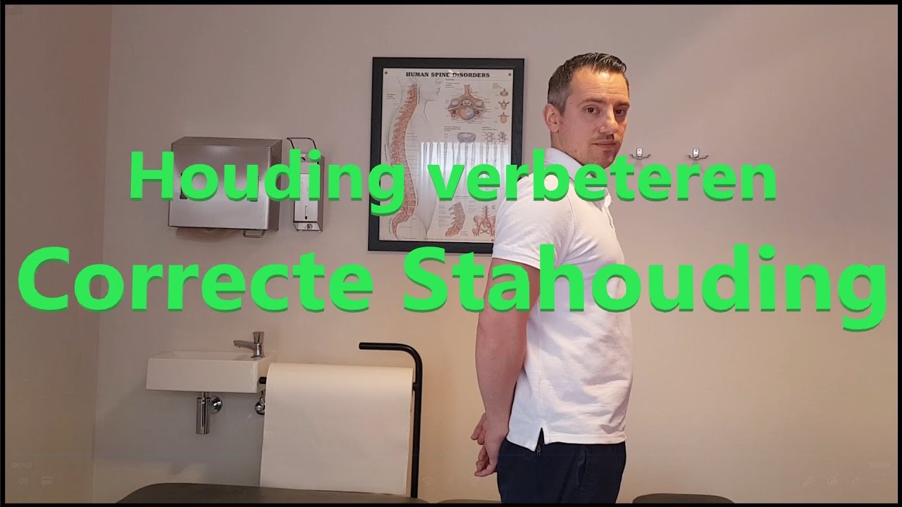 Houding verbeteren - correcte stahouding
