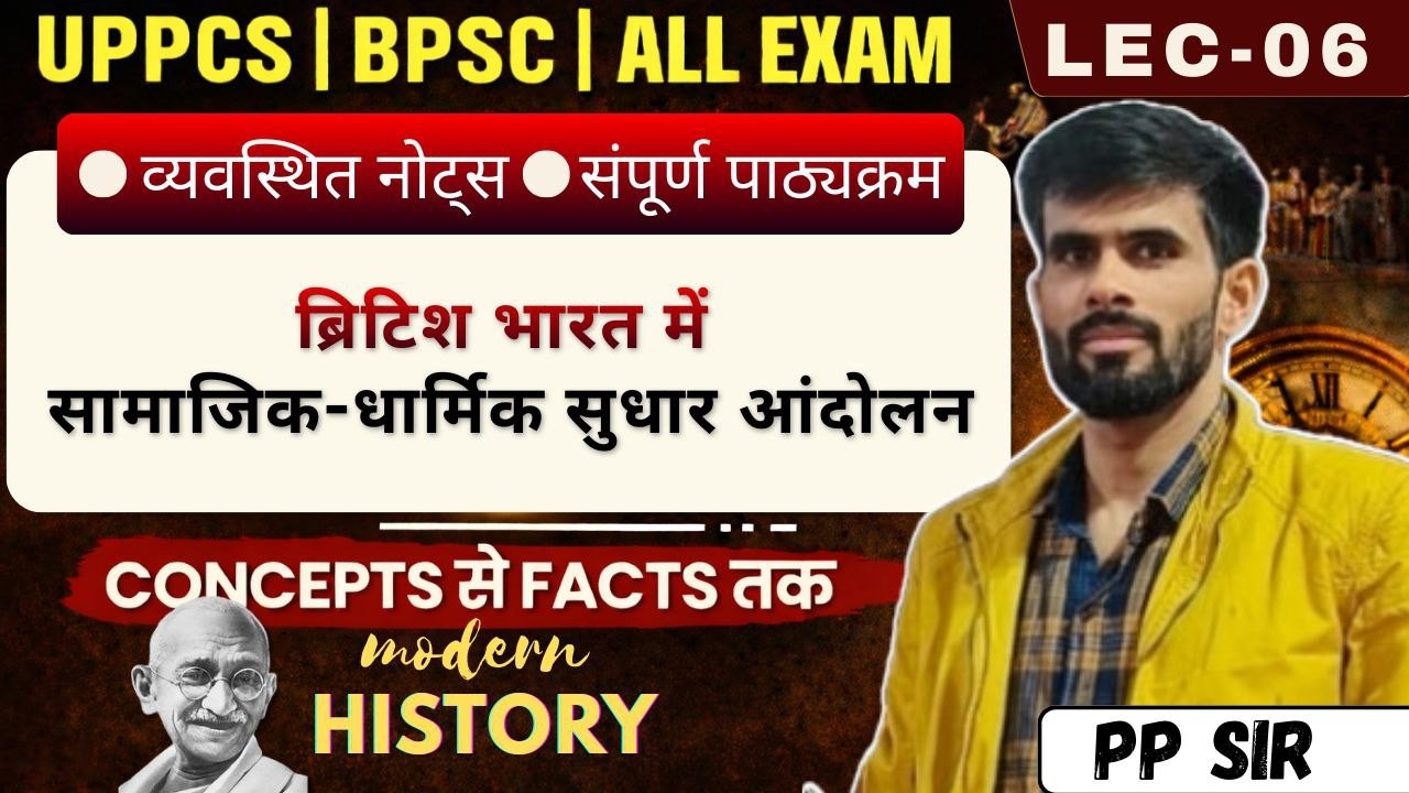 Modern India||UPPCS||BPSC