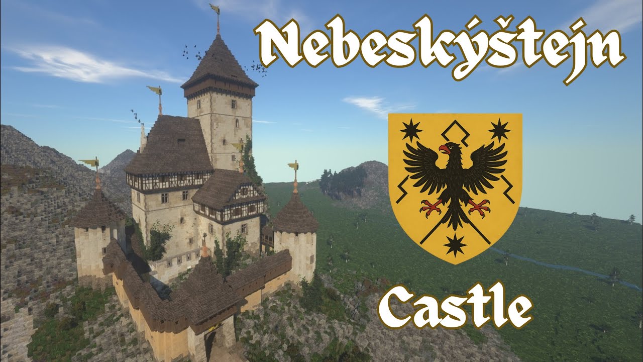 Let’s Build a Realistic Medieval Trosky Inspired Castle In Minecraft