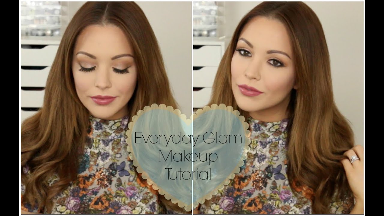 Everyday Glam Makeup Tutorial using Makeup Geek Eyeshadows - Laura Sommerville
