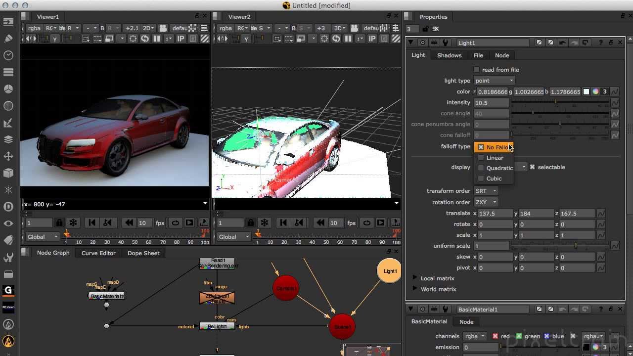 04 Die Relight-Node / NUKE 7 - Relighting Workflow