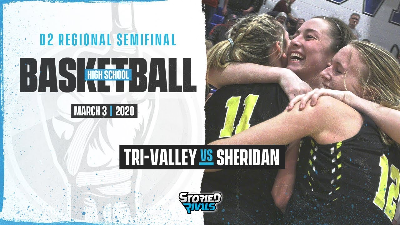 HS Girls Basketball | Tri-Valley vs Sheridan [REGIONAL SEMIFINAL] [3/3/20]