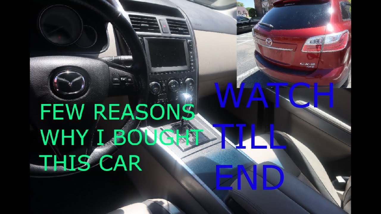 MAZDA CX 9 HIDDEN STUFFS