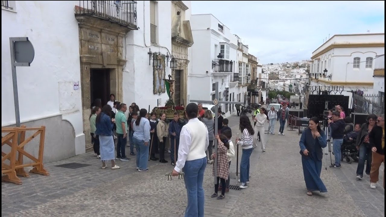 2025-04-12 - Hdad Vera Cruz - Procesión Infantil 2025 . Arcos de la Frontera.
