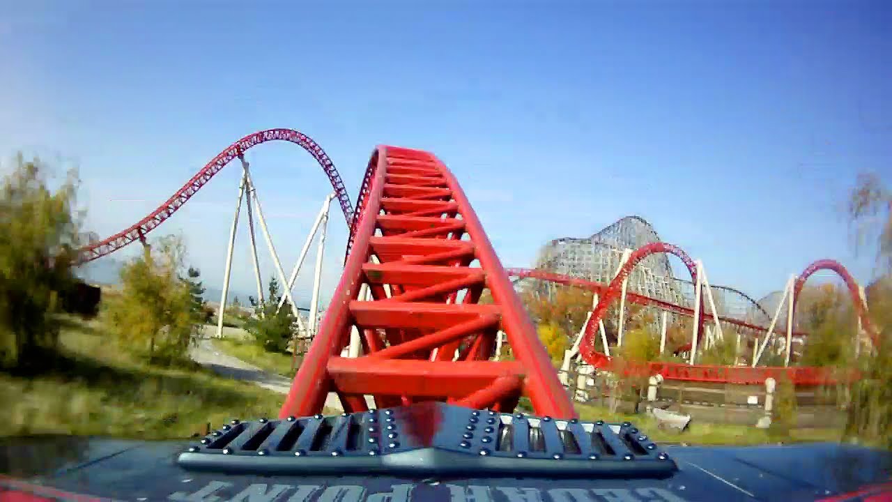 Maverick AWESOME Roller Coaster Front Seat POV 1080p HD Cedar Point Ohio