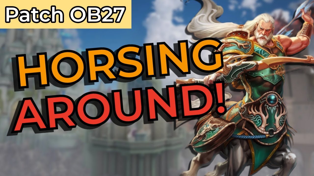 Chiron in Smite 2 Character Showcase