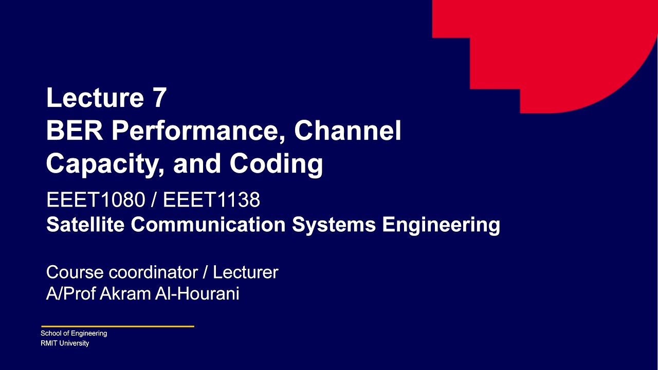 Lecture 7 Bit error rate in digital modulation