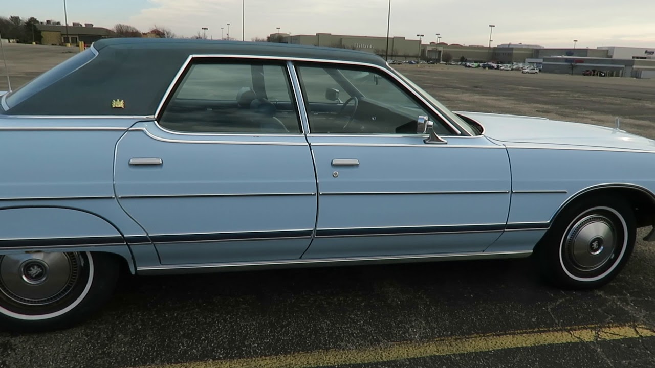 1977 Mercury Grand Marquis 4 Door Pillared Hardtop, Original
