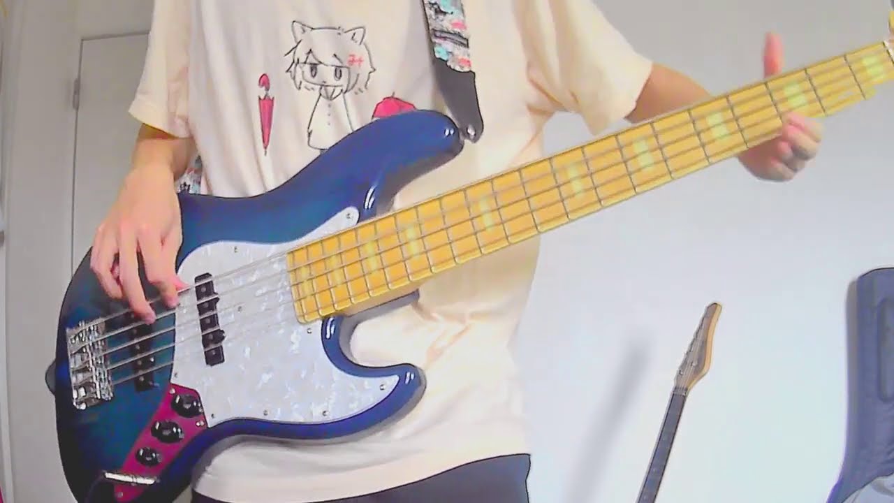 p.h. / flower  ベース 弾いてみた【Bass cover】(with TAB) タブ譜付き
