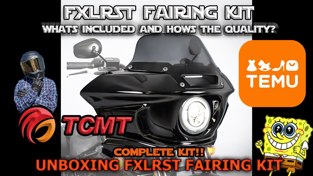 TCMT Low Rider ST Fairing Kit Unboxing - What's in the Box? And How's the Quality?