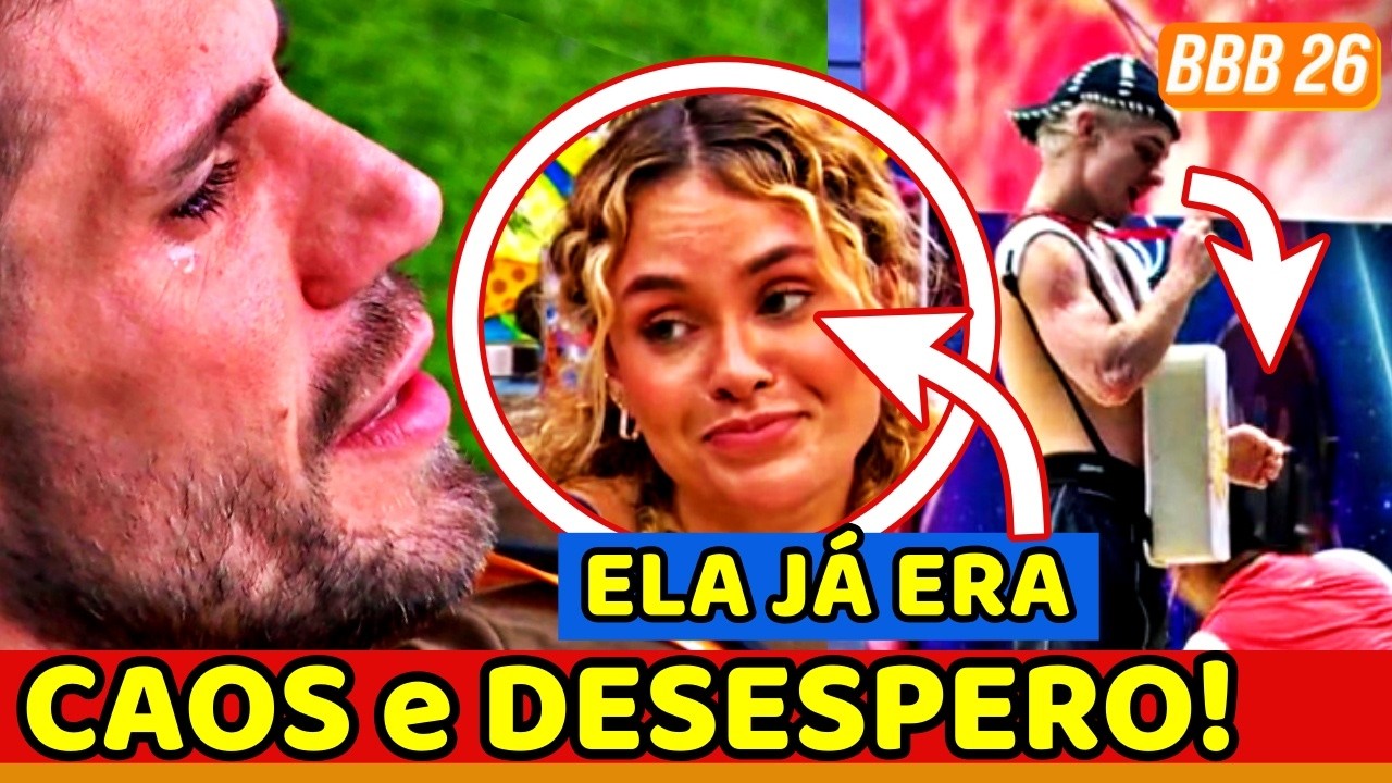 😱BBB26: Sarah JÁ ERA e RESULTADO CHOCA; Babu ERRA FEIO; Jonas CHORA; MONSTRO VIRA POLÊMICA;