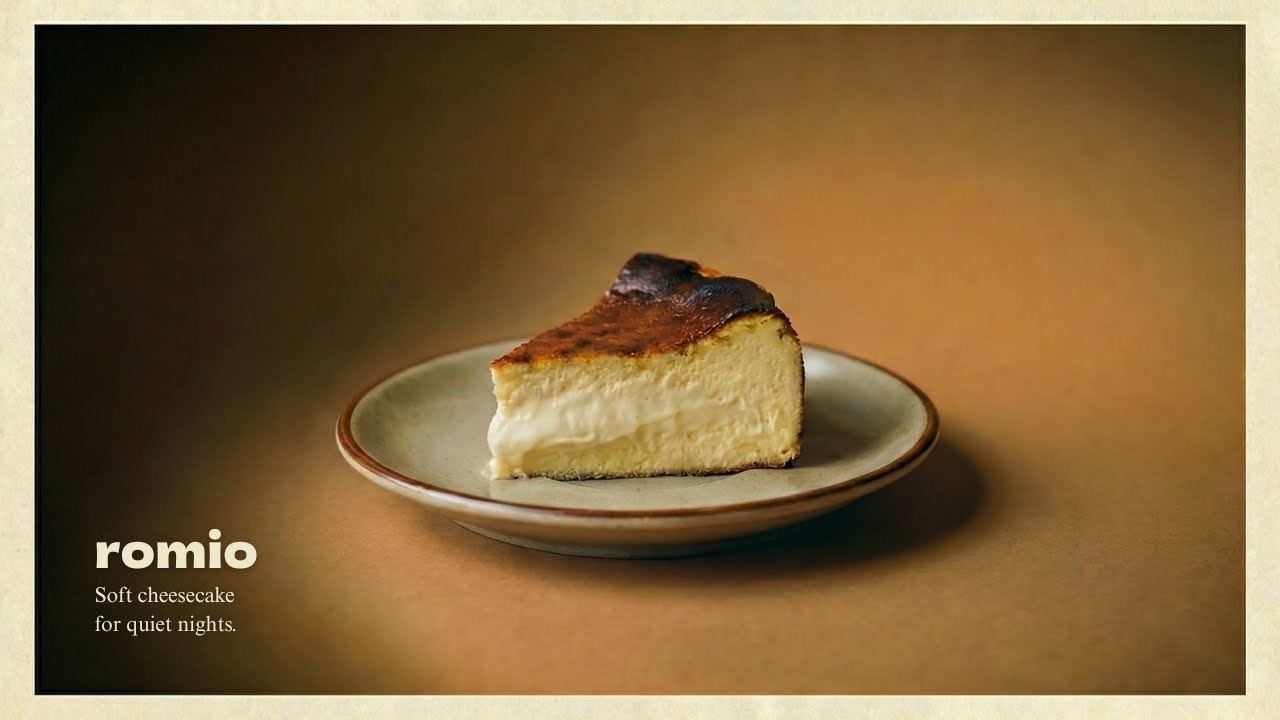 Basque Cheesecake.