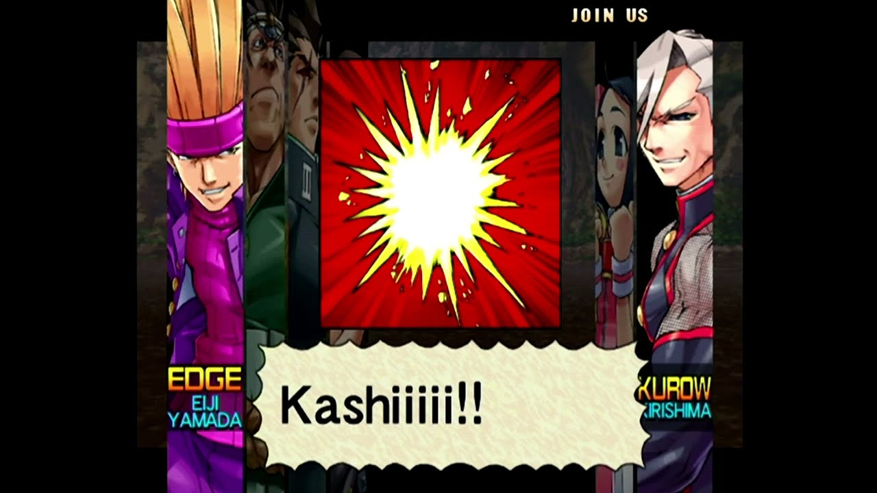 Project Justice (Dreamcast) Story Mode as Edge, Gan & Daigo