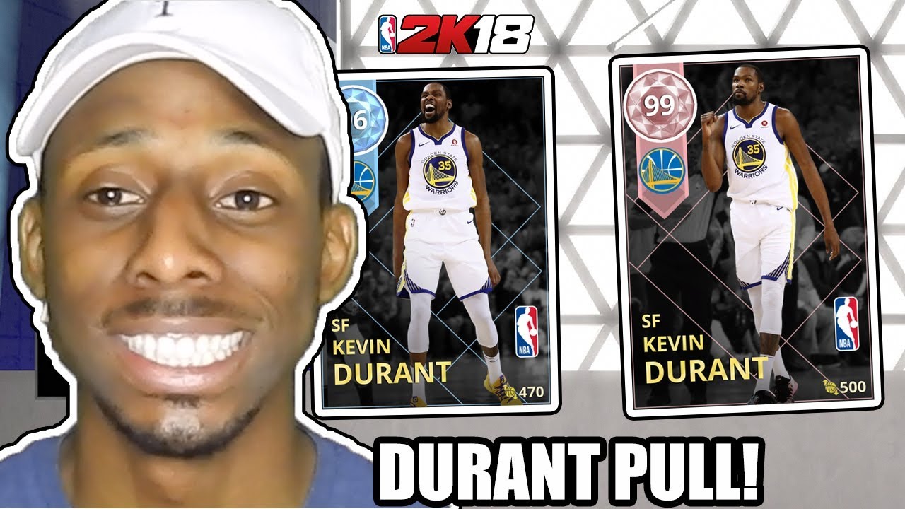 I PACKED KEVIN DURANT! 2K18 Playoff Moments Packs!