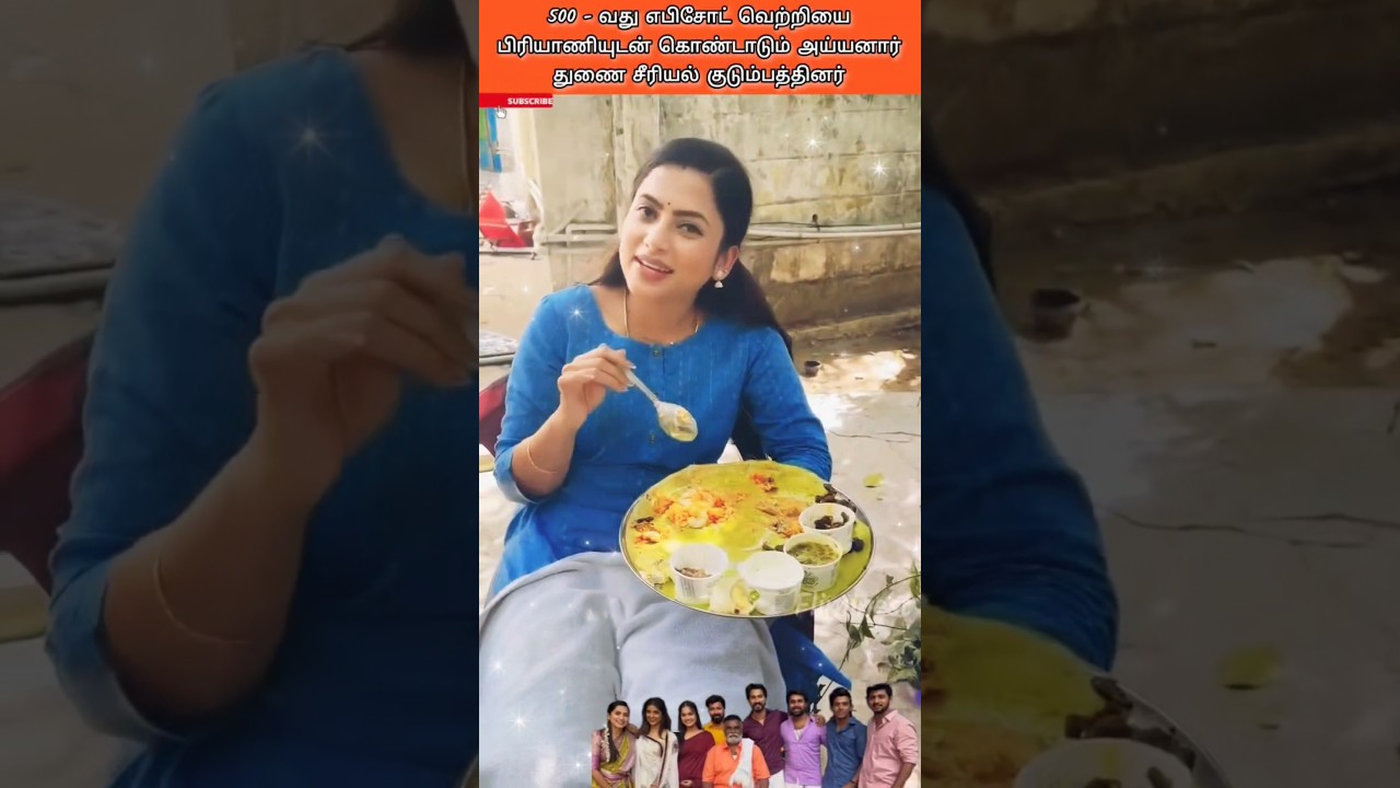 Vijay TV #AyyanarThunai serial 500th episode #celebration #Madhumita #Munna #Arvind #serial #Nila...