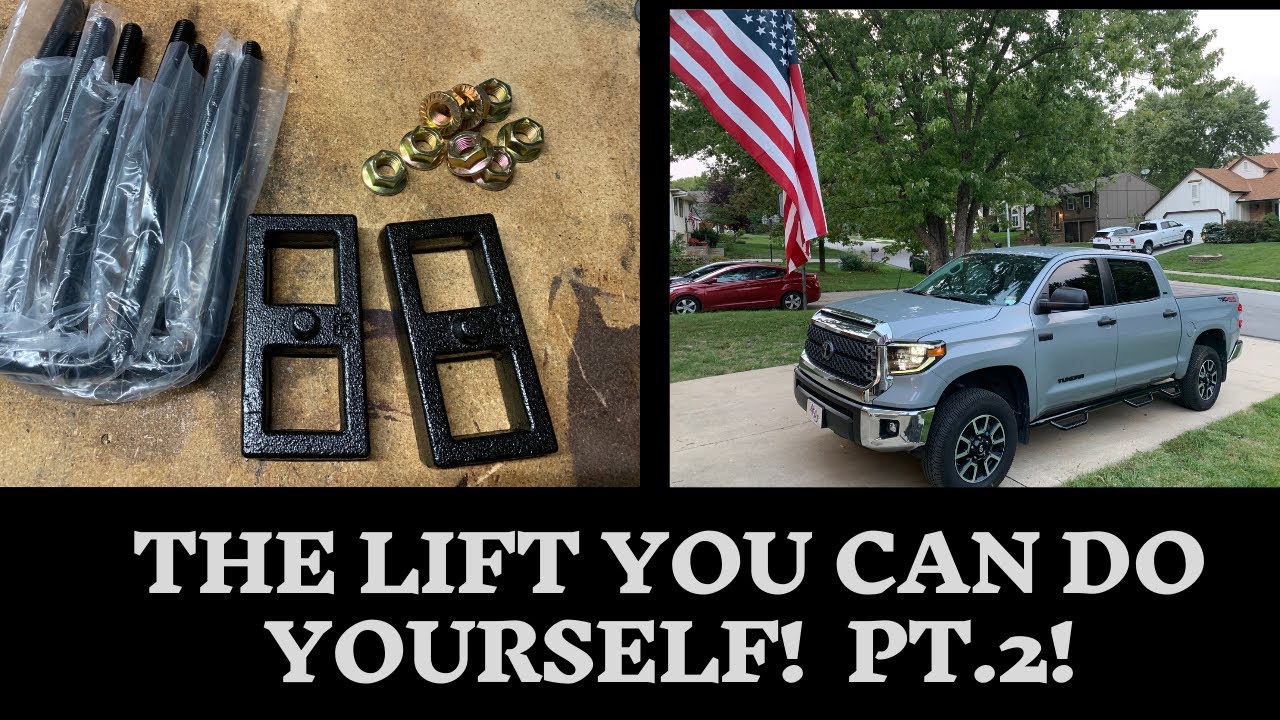 Toyota Tundra Rear Spacer Install!