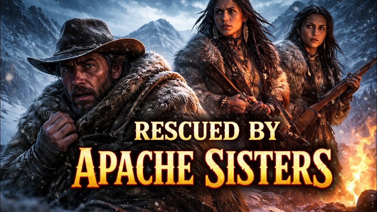 The Cowboy Collapsed in Apache Territory — Two Sisters Made a Dangerous Choice